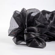40 yards x 59" Sheer Organza Fabric Roll/Bolt Black