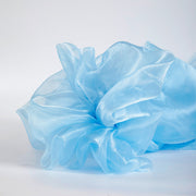 40 yards x 59" Sheer Organza Fabric Roll/Bolt Blue