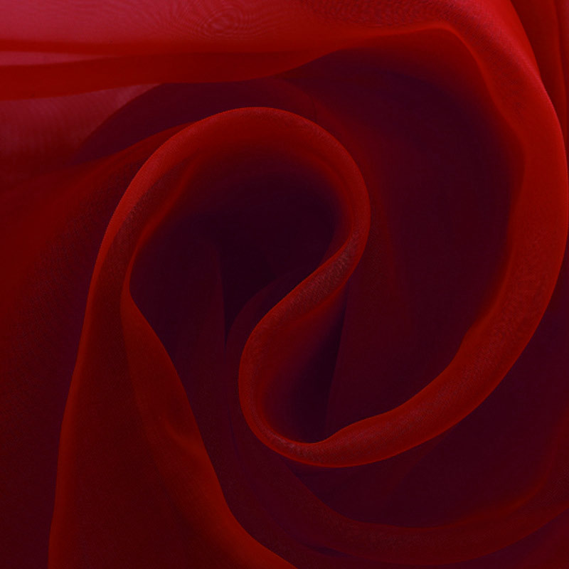 Sheer Organza Wedding Arch Draping Fabric 20ft Burgundy