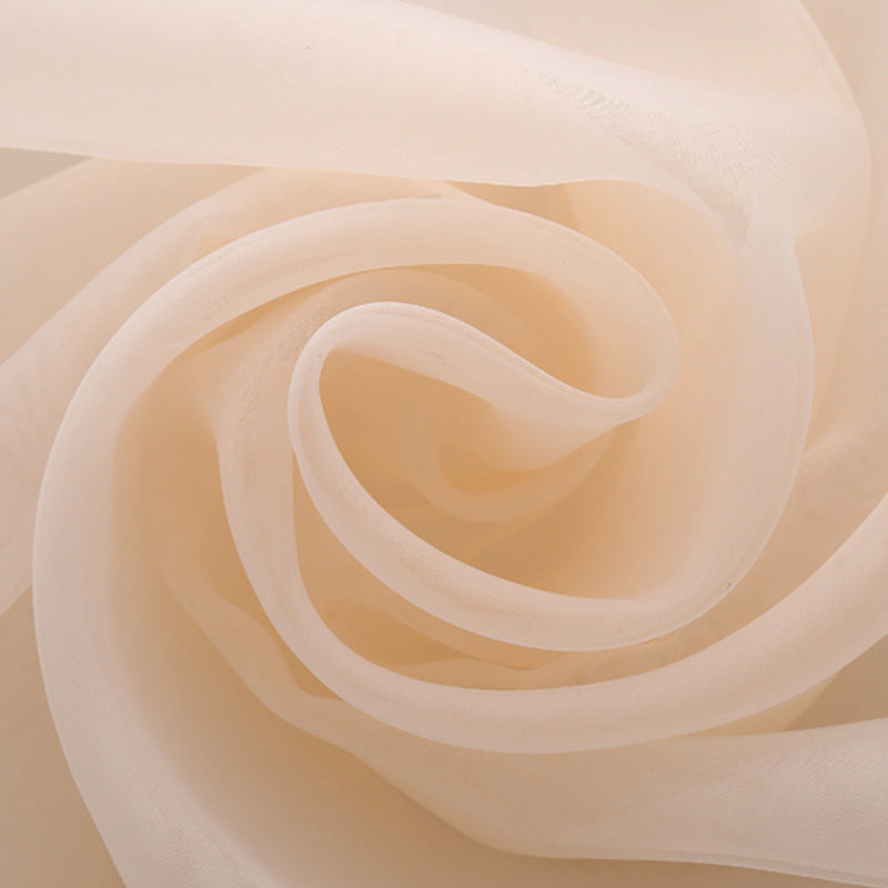 Sheer Organza Wedding Arch Draping Fabric 20ft Champagne