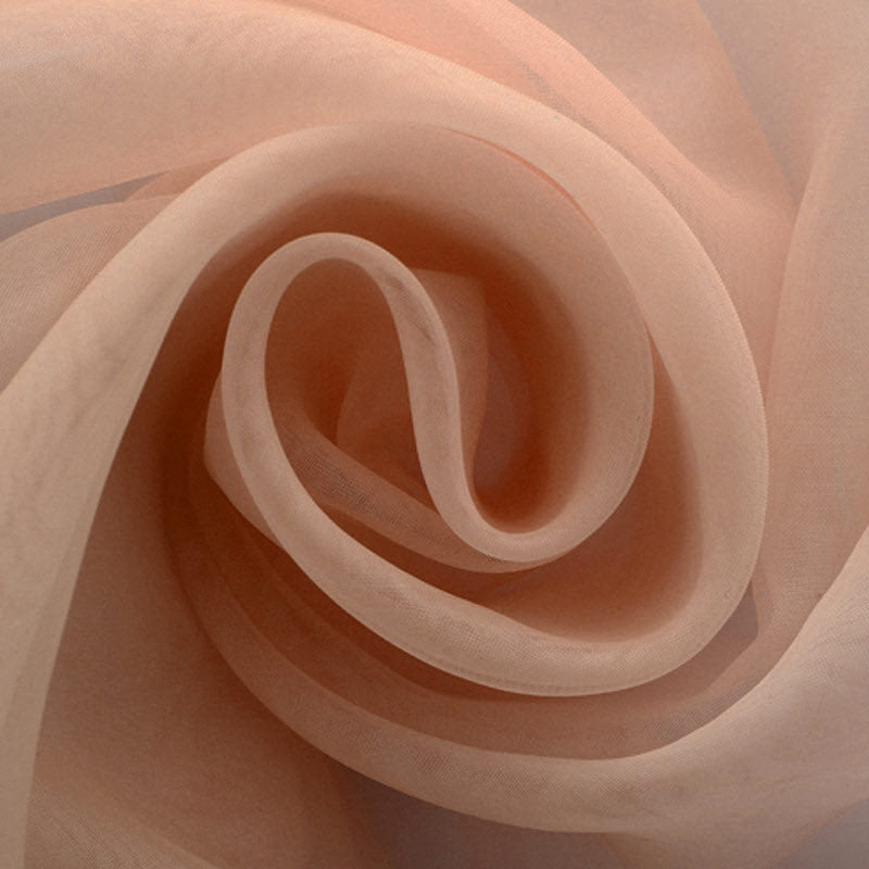 Sheer Organza Wedding Arch Draping Fabric 20ft Dirty Pink