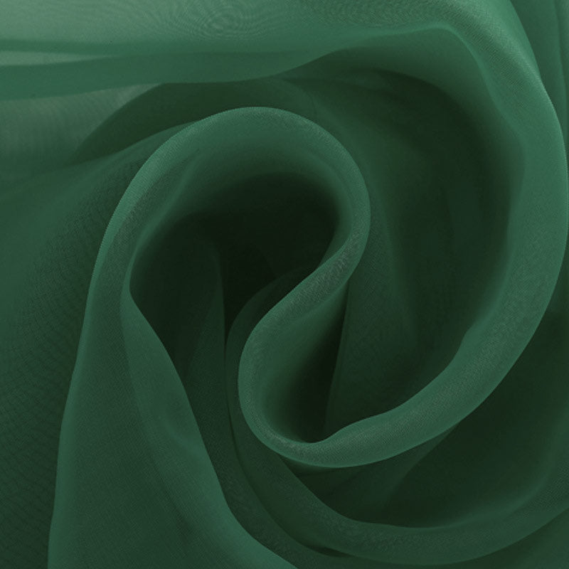 Sheer Organza Wedding Arch Draping Fabric 20ft Dark Green