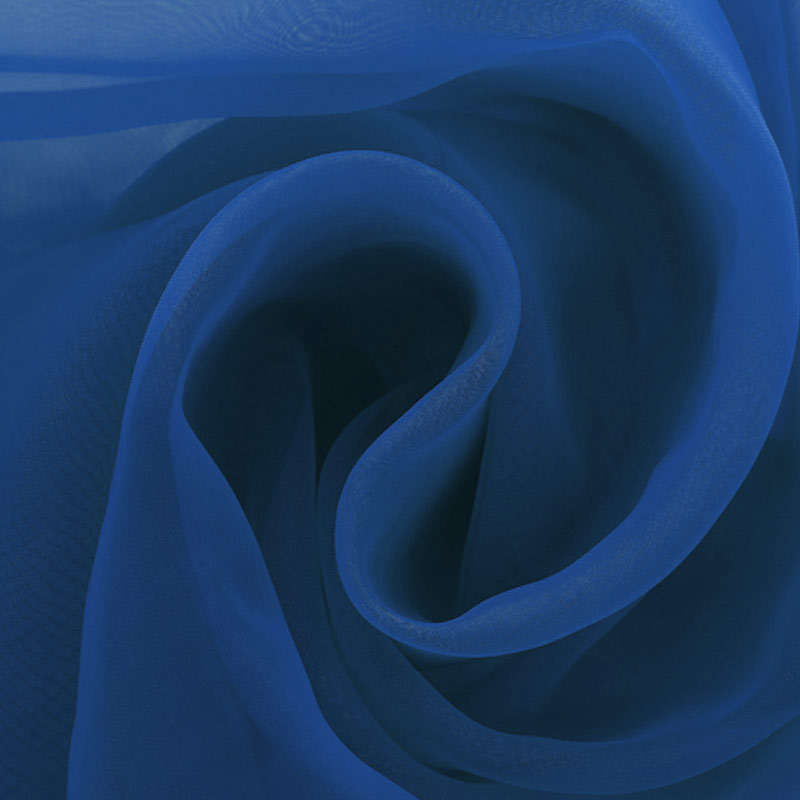 Sheer Organza Wedding Arch Draping Fabric 20ft Dark Blue