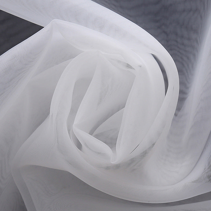 Sheer Organza Wedding Arch Draping Fabric 20ft White