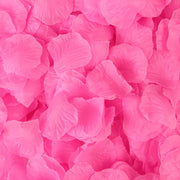 500 Pieces Artificial Silk Rose Petals Flower Decoration Dark Pink