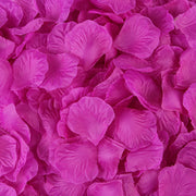 500 Pieces Artificial Silk Rose Petals Flower Decoration Purple