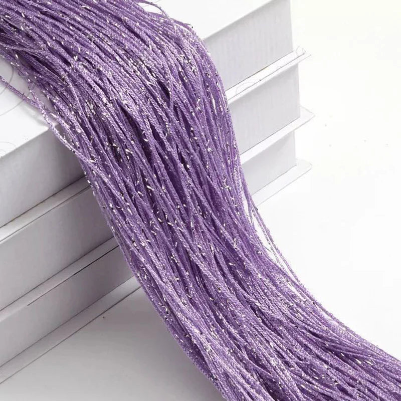 3ftx7ft Tassel String Drape/Backdrop Curtains Light Purple