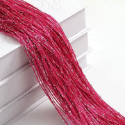 3ftx7ft Tassel String Drape/Backdrop Curtains Rose Red