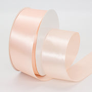 1.5"x 50 Yards Single Face Decorative Satin Ribbon Champagne Pink