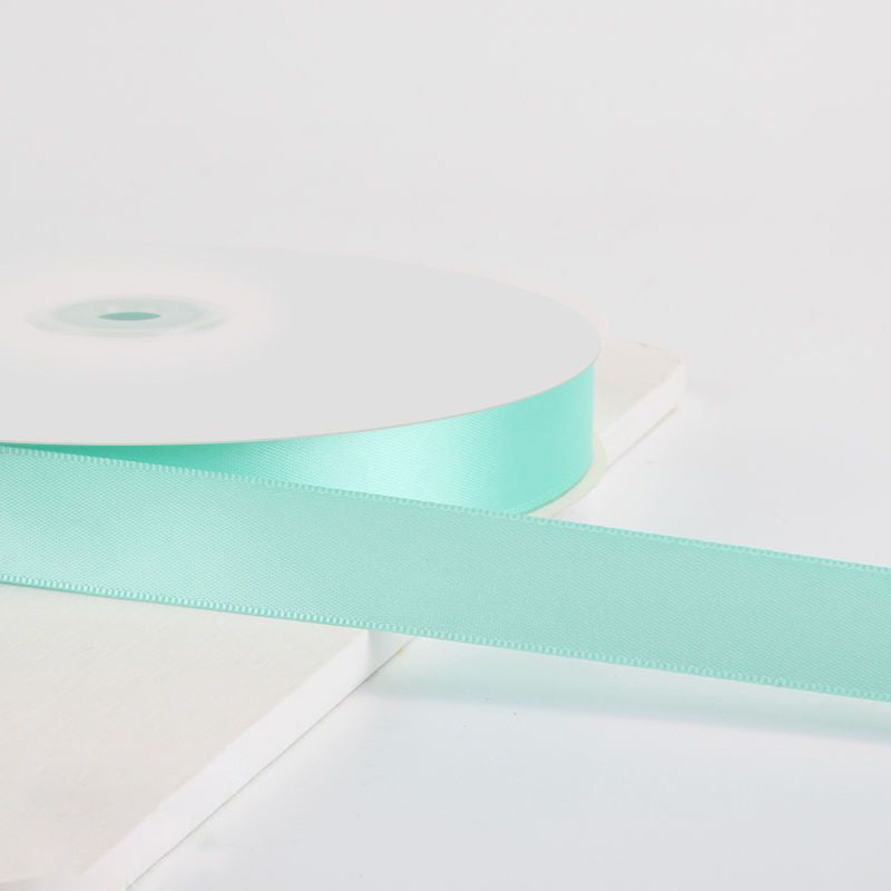 7/8"x 100 Yards Single Face Decorative Satin Ribbon Teal