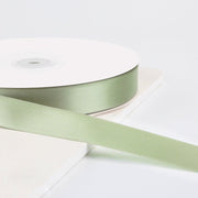 7/8"x 100 Yards Single Face Decorative Satin Ribbon Moss Green
