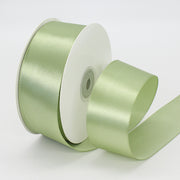 1.5"x 50 Yards Single Face Decorative Satin Ribbon Sage Green