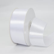 1.5"x 50 Yards Single Face Decorative Satin Ribbon White