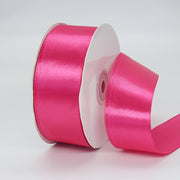 1.5"x 50 Yards Single Face Decorative Satin Ribbon Rose Red
