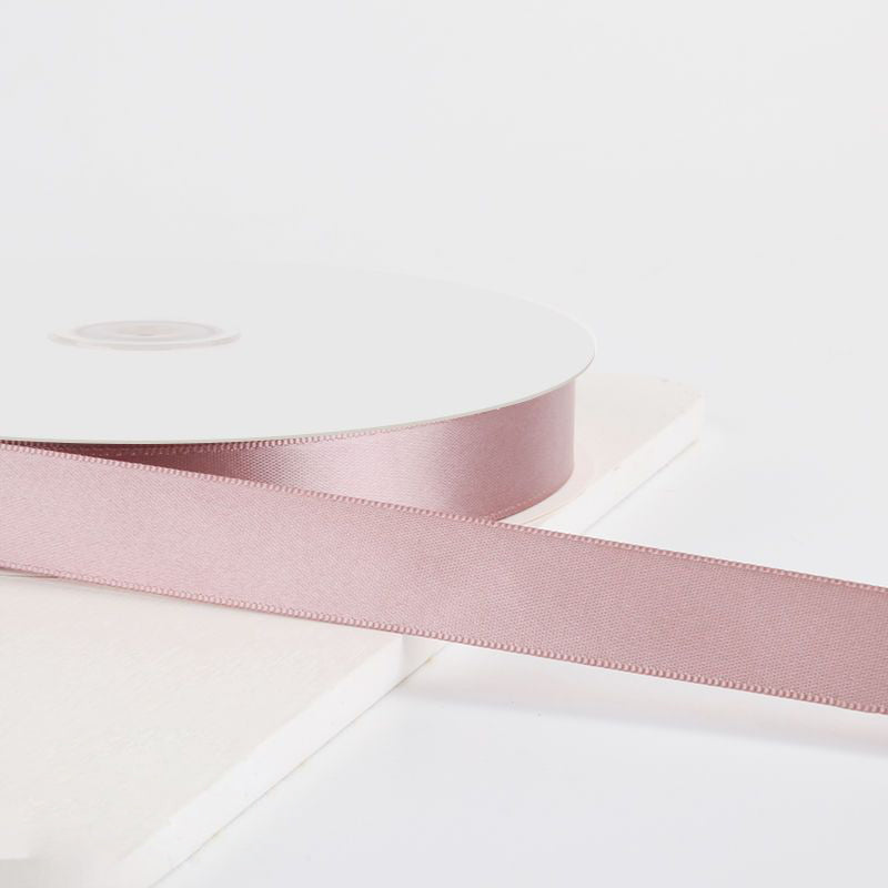 7/8"x 100 Yards Single Face Decorative Satin Ribbon Korean Pink