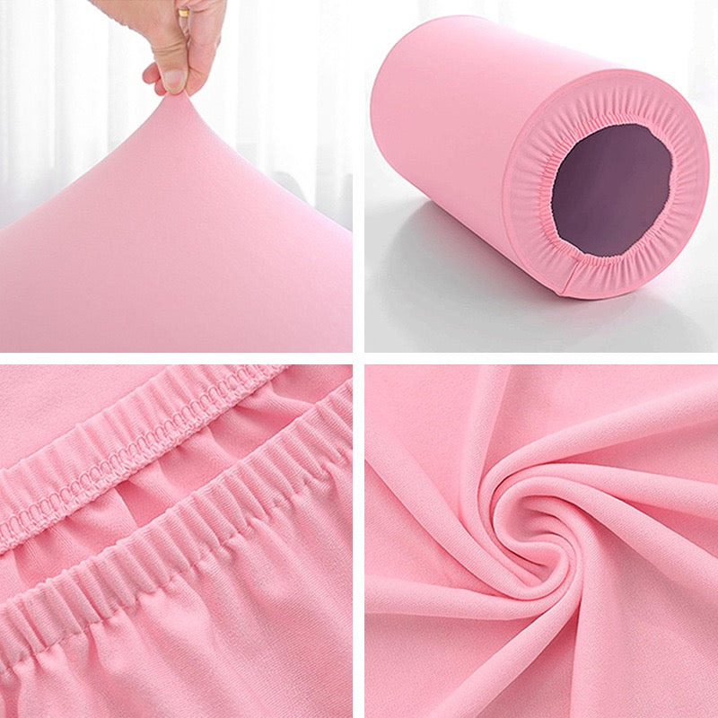 Party cylindrical display stand cover, metal cylindrical base display stand cover, round elastic base cover, suitable for birthdays and weddings.