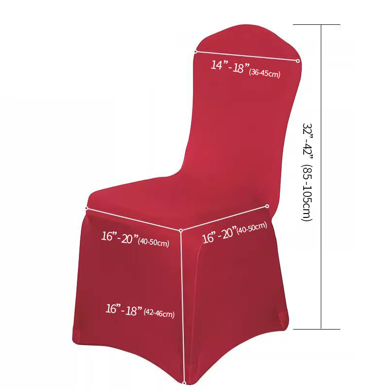 Stretch Chair Cover Thin White