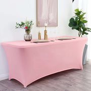 Rectangular 4 FT Spandex Table Cover