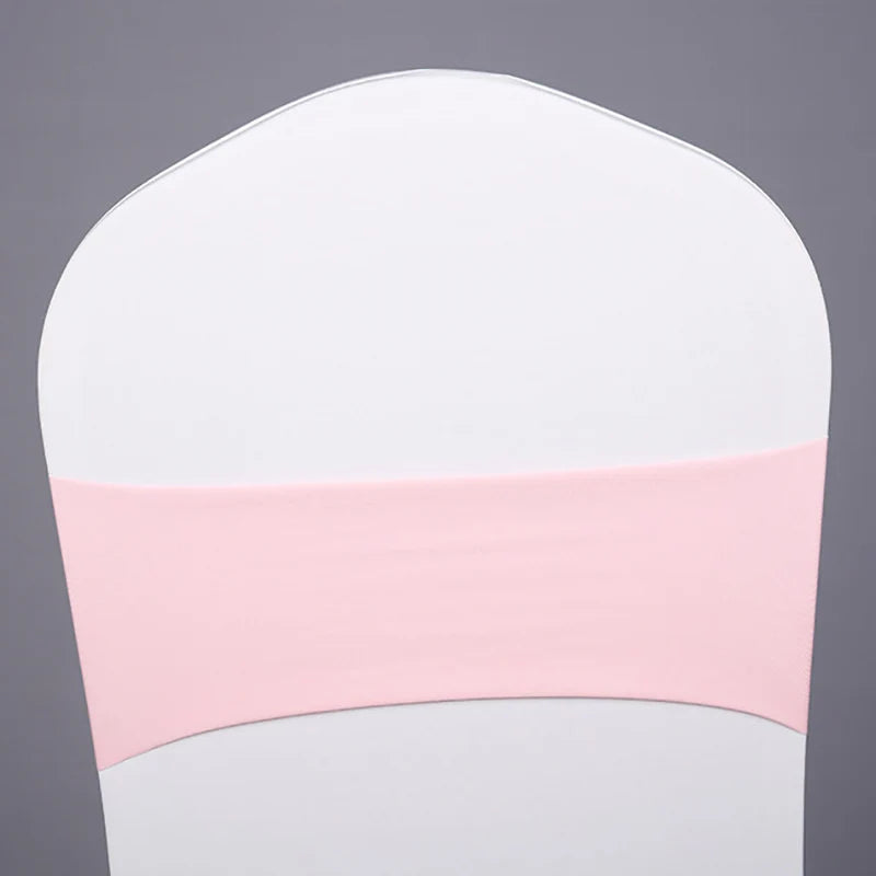 5 Pc Spandex Chair Band Pink