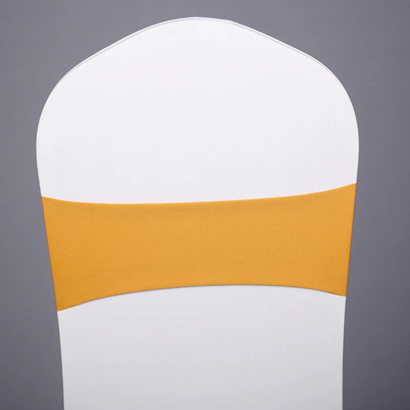5 Pc Spandex Chair Band Tyrant Gold