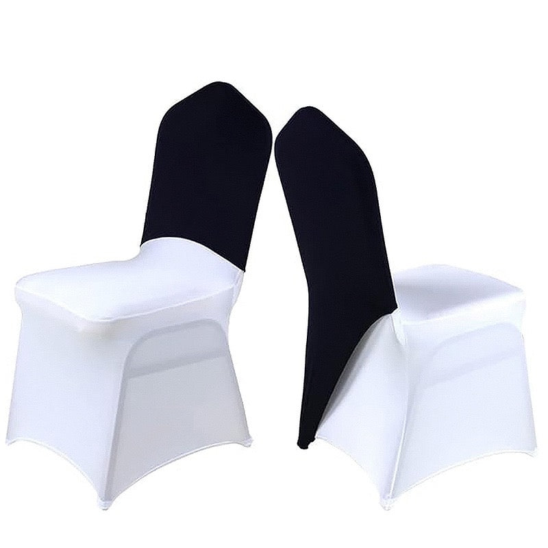 Single-Leg Stretchable Spandex Chair Cover 5PCS With Backrest Decoration Universal Chair Cover And Protective Cover Suitable For Weddings Parties Banquets Festivals Celebrations
