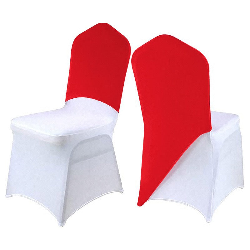 Single-Leg Stretchable Spandex Chair Cover 5PCS With Backrest Decoration Universal Chair Cover And Protective Cover Suitable For Weddings Parties Banquets Festivals Celebrations
