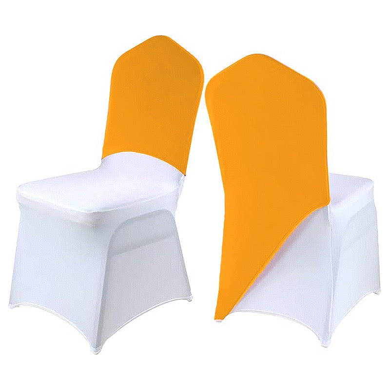 Single-Leg Stretchable Spandex Chair Cover 5PCS With Backrest Decoration Universal Chair Cover And Protective Cover Suitable For Weddings Parties Banquets Festivals Celebrations