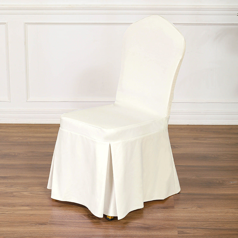 Satin Sundress Chair Cover Flesh Color