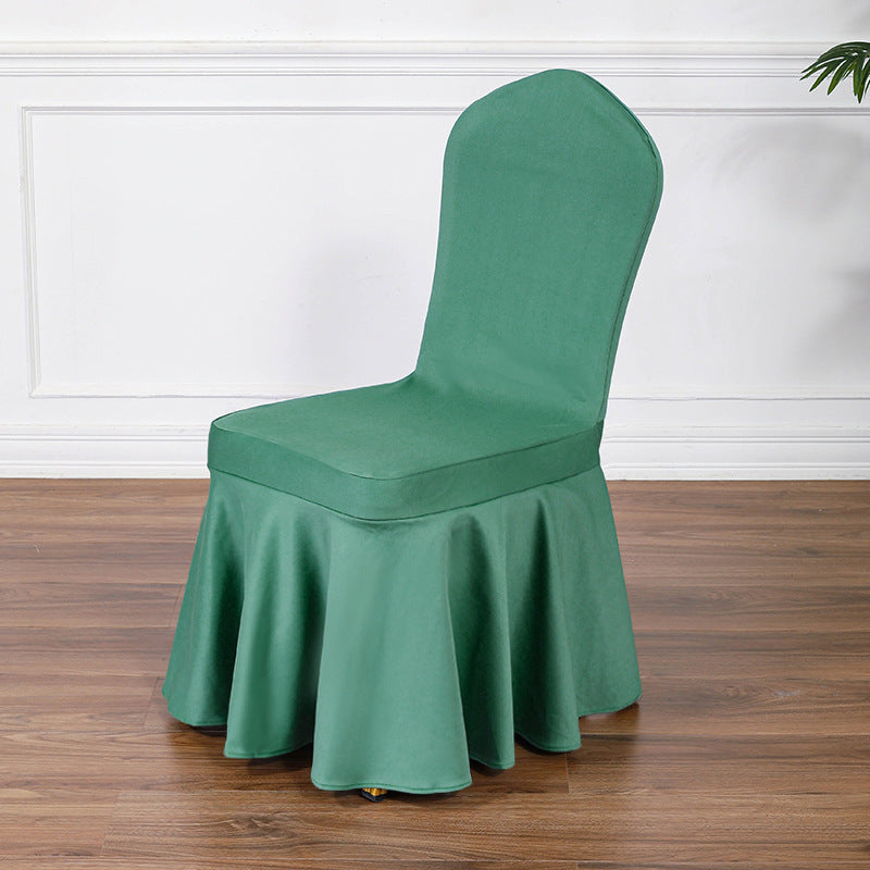 Satin Sundress Chair Cover Dark Yellow