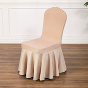 Satin Sundress Chair Cover Champagne