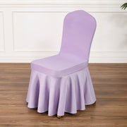 Satin Sundress Chair Cover Light Purple