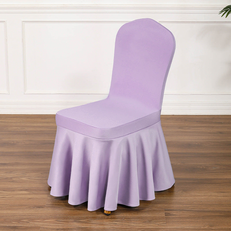 Satin Sundress Chair Cover Light Purple