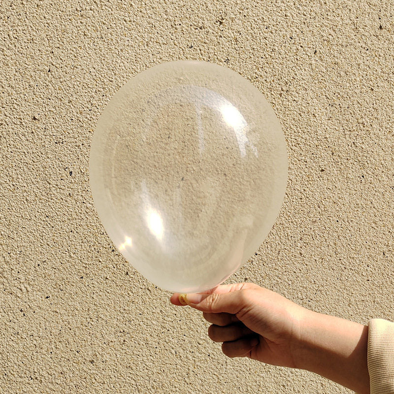 Clear Balloons Latex Party Balloons Round Helium Transparent Balloons for Wedding Bridal Shower Birthday Bubble Party Decoration