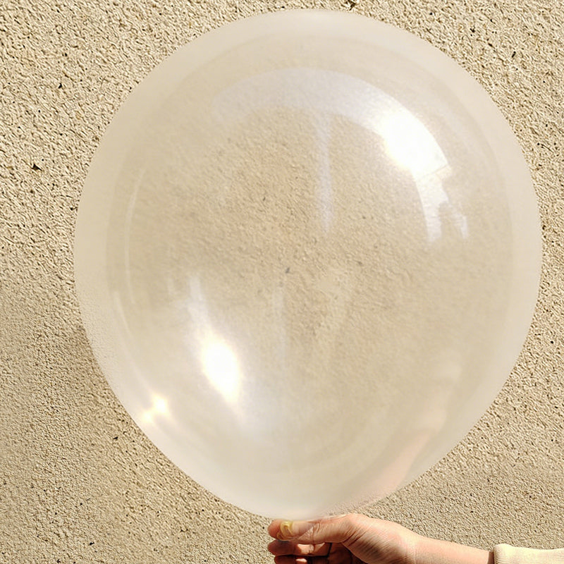 Clear Balloons Latex Party Balloons Round Helium Transparent Balloons for Wedding Bridal Shower Birthday Bubble Party Decoration