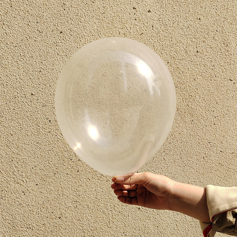 Clear Balloons Latex Party Balloons Round Helium Transparent Balloons for Wedding Bridal Shower Birthday Bubble Party Decoration