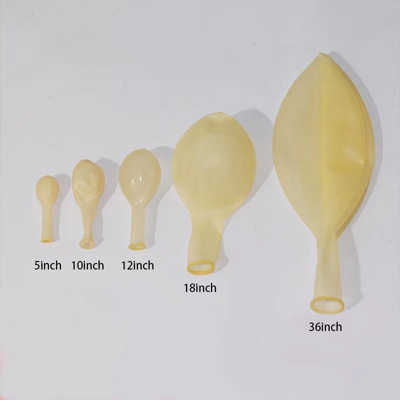 Clear Balloons Latex Party Balloons Round Helium Transparent Balloons for Wedding Bridal Shower Birthday Bubble Party Decoration