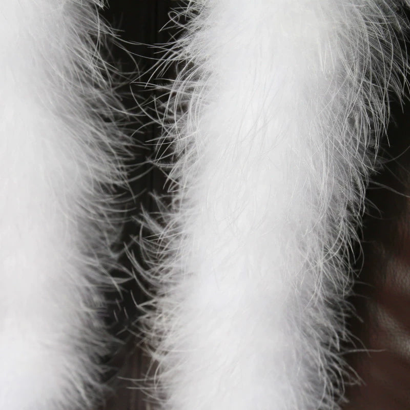 Plume Fluffy turkey Feather Boa Turkey Strip Scarf Clothing Accessories Feathes Costume Party Wedding Decoration Crafts