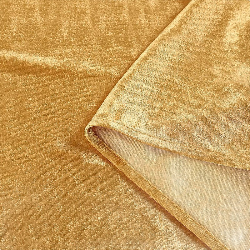 Premium Velvet Table Runner 28"x118" Rose Red