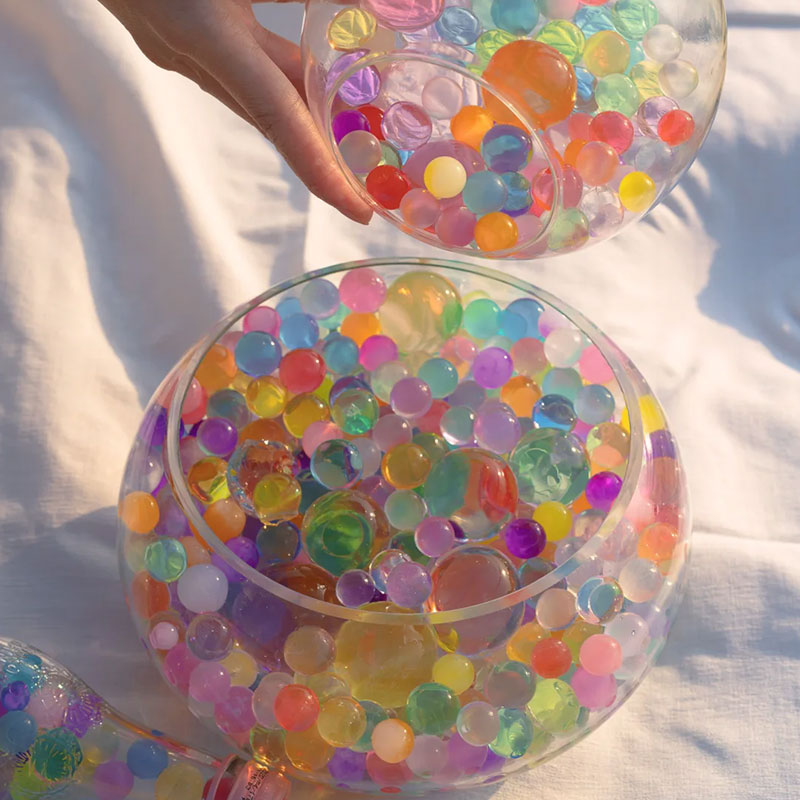 Water Gel Beads Vase Filler 10g Purple