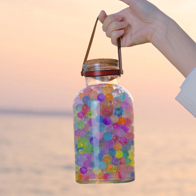 Water Gel Beads Vase Filler 10g Purple