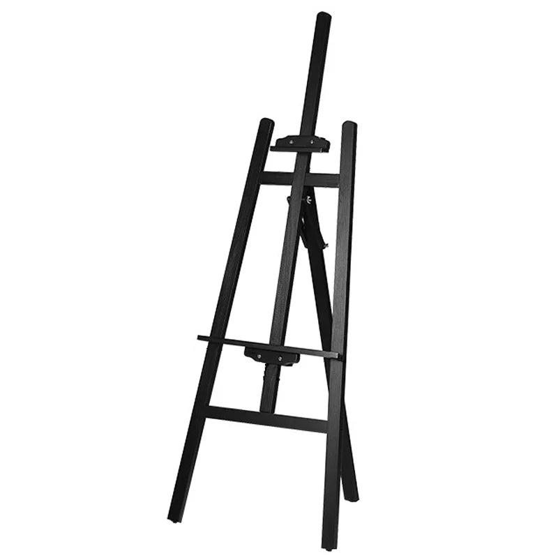 Wooden Painting Easel Art Easel 59'' Black