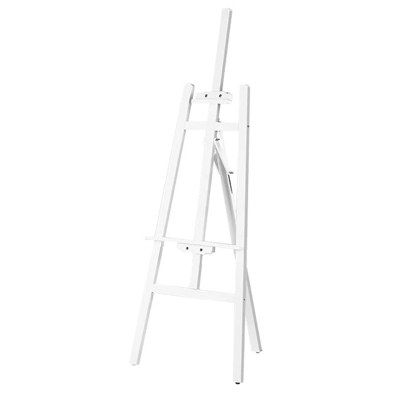 Wooden Painting Easel Art Easel 59'' White