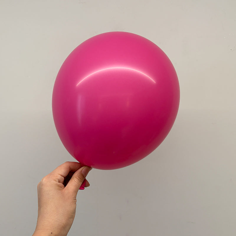 Matte 12" Latex Balloons 25 Pcs Berry
