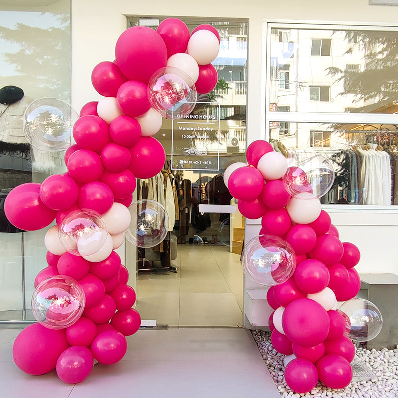 Matte 12" Latex Balloons 25 Pcs Berry