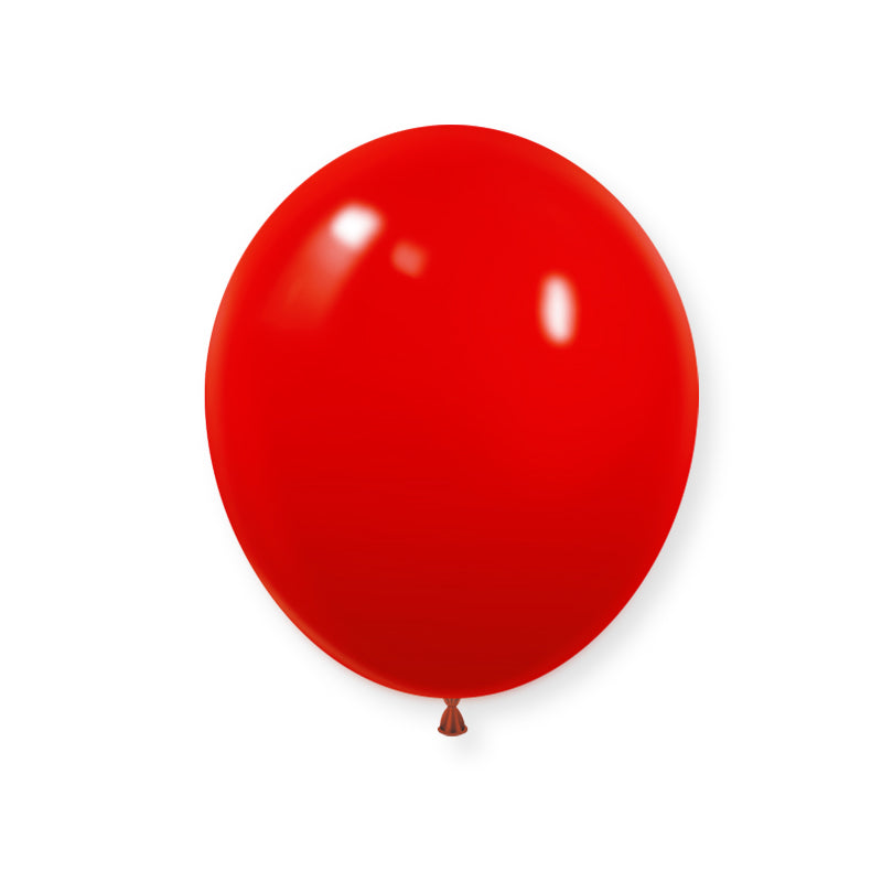 Matte 12" Latex Balloons 25 Pcs China Red
