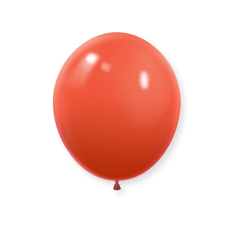 Matte 12" Latex Balloons 25 Pcs Coral