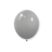 Matte 10" Latex Balloons 100 Pcs Gray