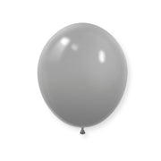 Matte 12" Latex Balloons 25 Pcs Gray