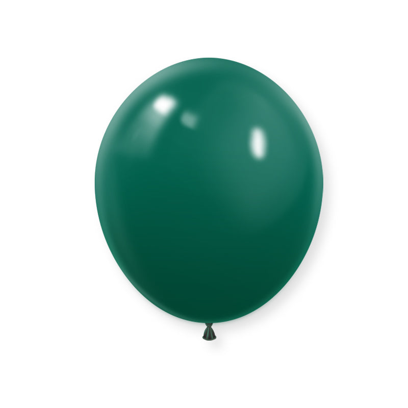Matte 12" Latex Balloons 25 Pcs Hunter Green