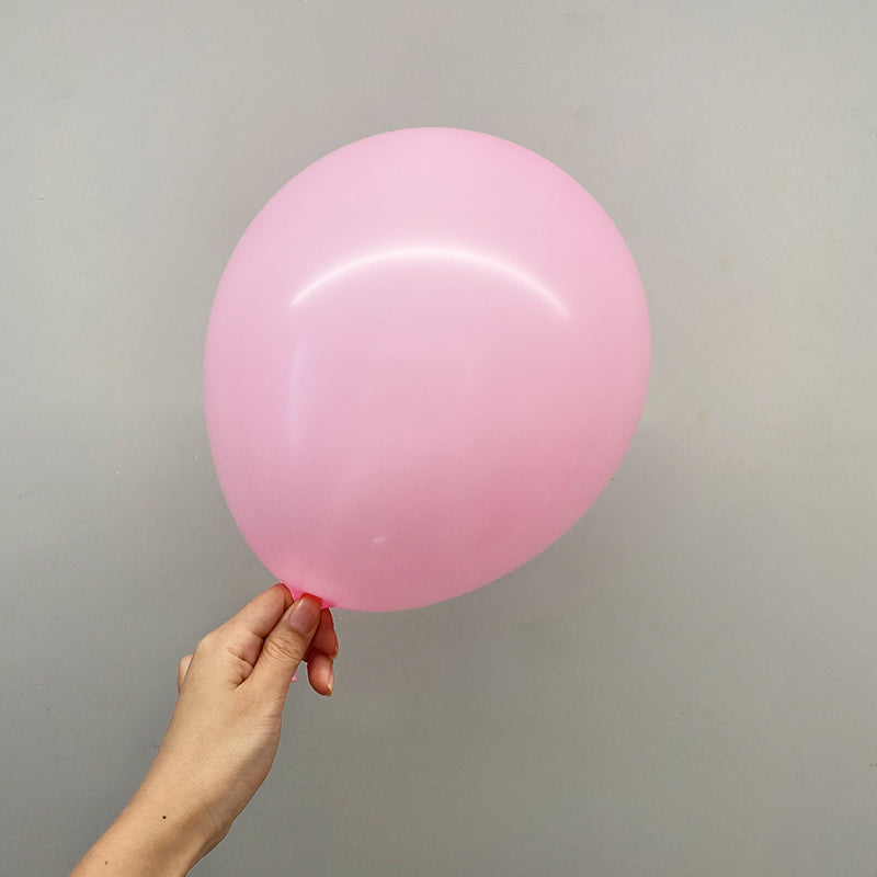 Matte 5" Latex Balloons 100 pcs Light Pink